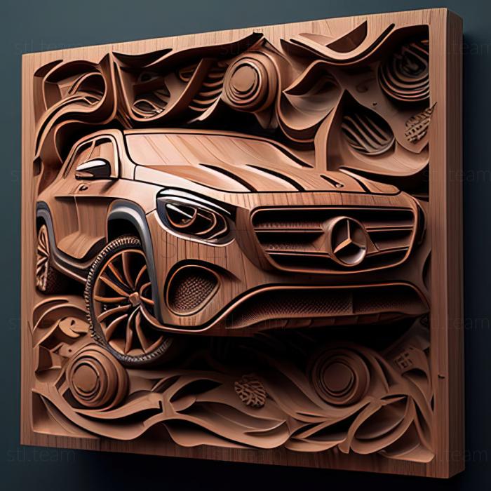 3D модель Mercedes Benz GLA (STL)